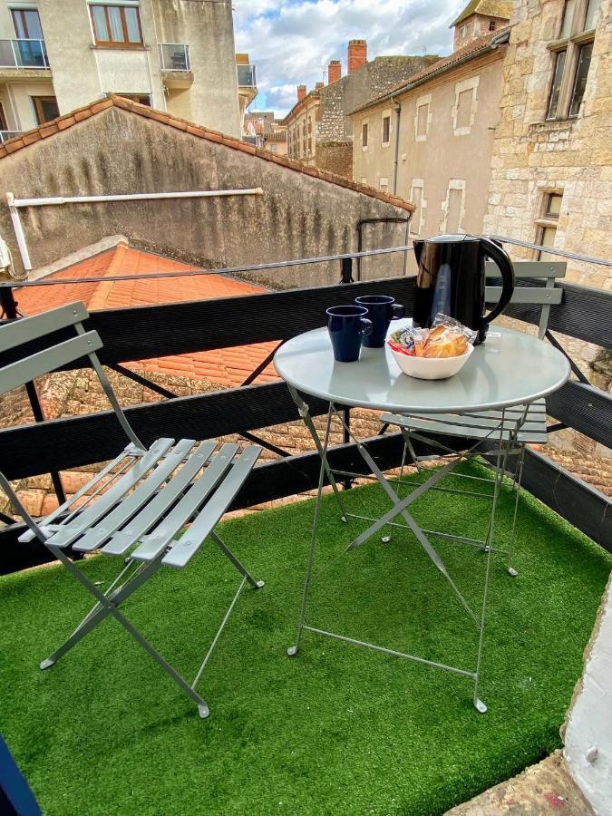 Balcon Sur Le Monde - T2 Coeur De Ville Agen Exterior foto